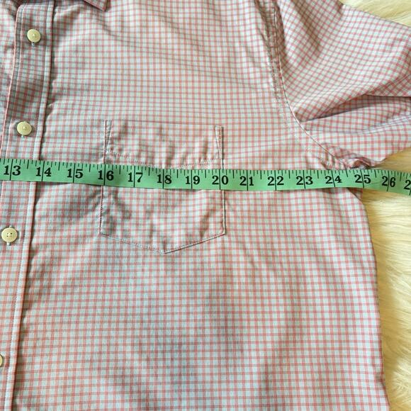 UNTUCKit Performance Nylon Plaid Button Front Shirt Slim Fit Men's Size 2XL - Picture 6 of 7